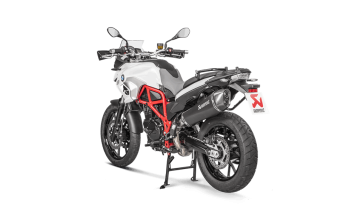 Akrapovic Slip-on Line Titanium Black Einddemper met E-keur BMW F 700 GS 2013 > 2017